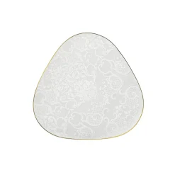 Karaca Tafelservice Für 12 Personen-Fine Pearl Extra Jules 62 Teile für 12 Personen Geschirr Set Gold