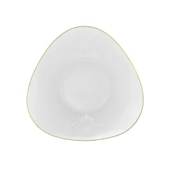 Karaca Tafelservice Für 12 Personen-Fine Pearl Extra Jules 62 Teile für 12 Personen Geschirr Set Gold