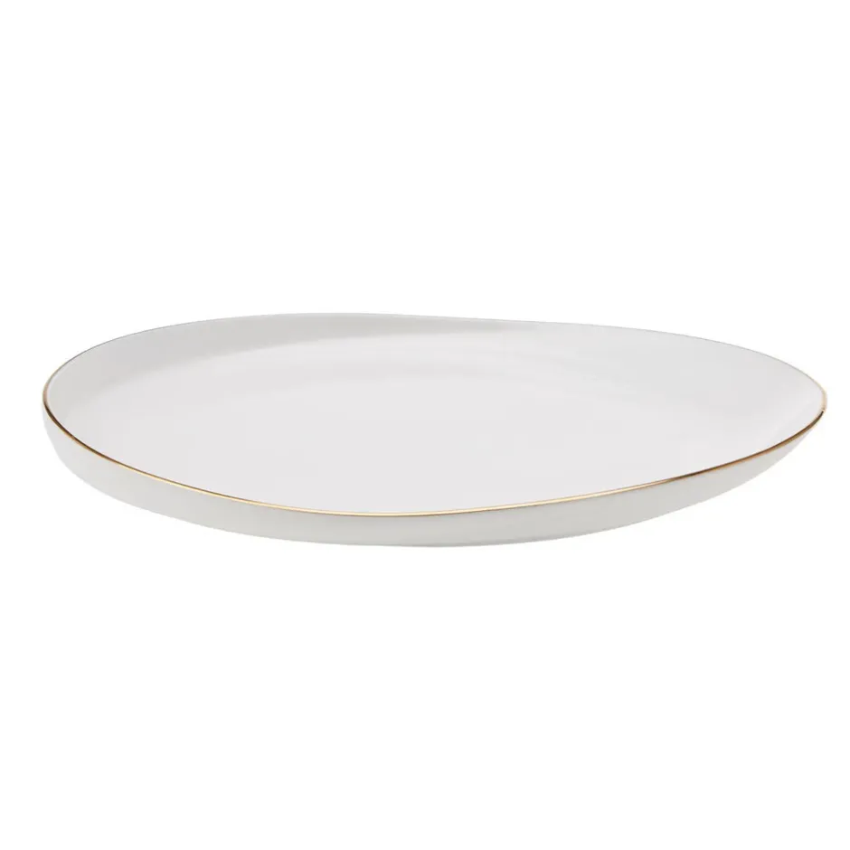 Karaca Tafelservice Für 12 Personen-Fine Pearl Extra Wilderness 62-Teiliges 12-Personen Geschirrset Gold