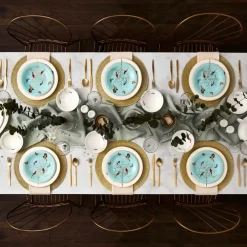 Karaca Tafelservice Für 12 Personen-Fine Pearl Grace Mint 58 Teiliges Für 12 Personen Perlentafelserviceset Mınze