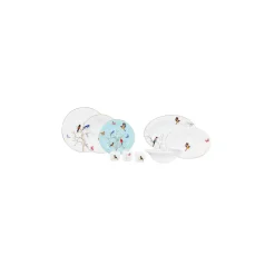 Karaca Tafelservice Für 12 Personen-Fine Pearl Grace Mint 58 Teiliges Für 12 Personen Perlentafelserviceset Mınze