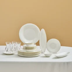 Karaca Frühstücksset Für 6 Personen-Fine Pearl New Fame Frühstücksset für 6 Personen, 26-teilig – Gold