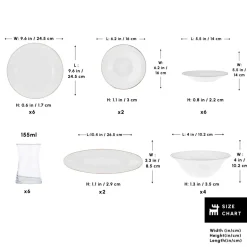 Karaca Frühstücksset Für 6 Personen-Fine Pearl New Fame Frühstücksset für 6 Personen, 26-teilig – Gold