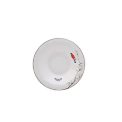 Karaca Frühstücksgeschirr|Frühstücksset Für 6 Personen-Fine Pearl New Grace Miny 26-Piece Frühstücksset und Servierschalen Round Mınze