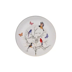 Karaca Frühstücksgeschirr|Frühstücksset Für 6 Personen-Fine Pearl New Grace Miny 26-Piece Frühstücksset und Servierschalen Round Mınze