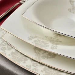 Karaca Tafelservice Für 12 Personen-Fine Pearl Paris 58-teiliges Tafelservice für 12 Personen