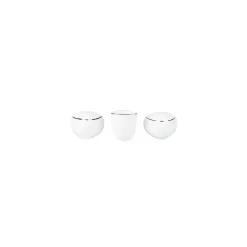 Karaca Tafelservice Für 12 Personen-Fine Pearl Trio Platin Tafelservice-Set -62- teilig für 12 Personen Platın