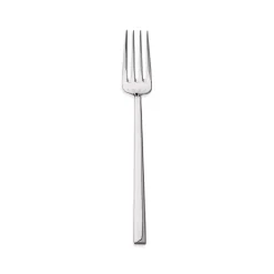 Karaca Dessert Besteck-Flame Edelstahl-Dessertgabel, 18 cm, Platin Platın