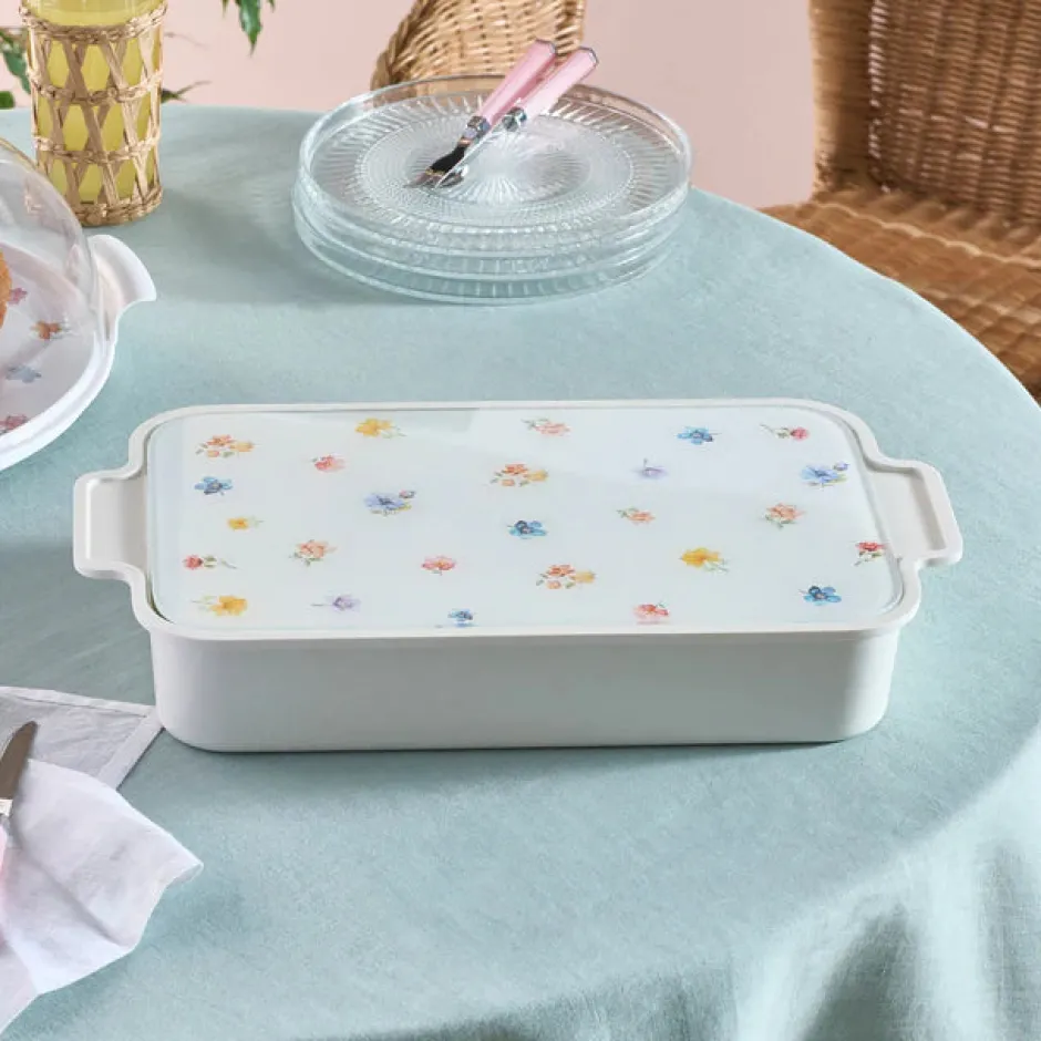 Karaca Frühstücksset Für 6 Personen-Fleur 8-teiliges Frühstücksset, Mehrfarbig