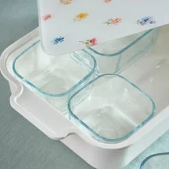Karaca Frühstücksset Für 6 Personen-Fleur 8-teiliges Frühstücksset, Mehrfarbig