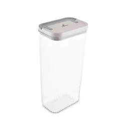 Karaca Vorratsbehälter-Flex 2-teiliges Aufbewahrungsbehälter-Set, 3200 ml, Transparent
