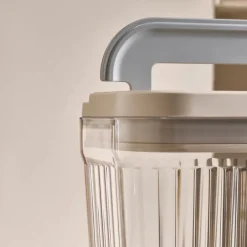 Karaca Vorratsbehälter-Flex 2-teiliges Aufbewahrungsbehälter-Set, 1500 ml, Transparent