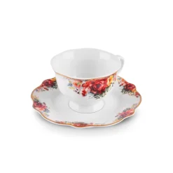 Karaca Frühstücksset Für 6 Personen-Forever Bone Amarose 26-teiliges Frühstücksset
