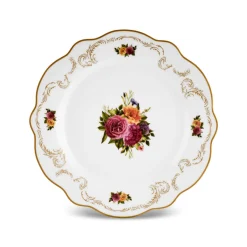 Karaca Frühstücksset Für 6 Personen-Forever Bone Antique Gold 26-teiliges Frühstücksset