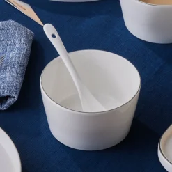 Karaca Frühstücksset Für 6 Personen-Forever Bone Bomo 22-teiliges Frühstücksset für 6 Personen – Platin