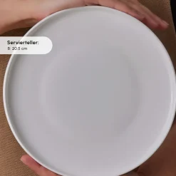 Karaca Frühstücksset Für 6 Personen-Forever Bone Fika 22-Teiliges Frühstücksset Für 6 Personen Gold