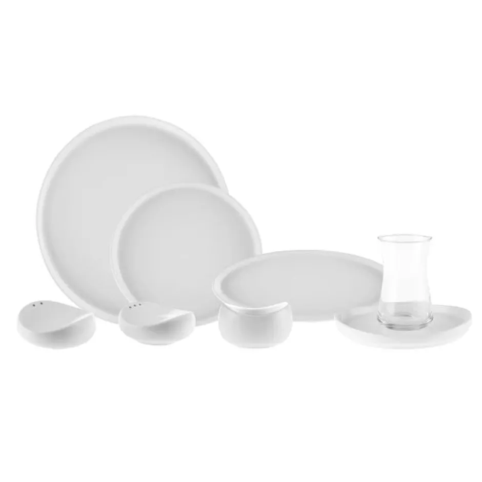 Karaca Frühstücksset Für 6 Personen-Forever Bone Olla, Frühstücksset 28-teilig für 6 Personen Beyaz