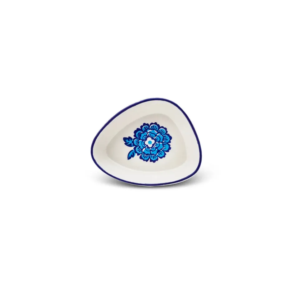Karaca Frühstücksset Für 6 Personen-Fresia für 6 Personen Frühstücksset und Servierschalen, 24 Teilig Blau01