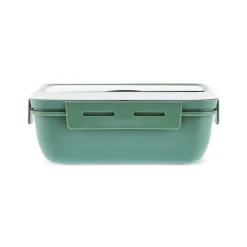 Karaca Vorratsbehälter-Fusca Lunchbox mit Gabel und Löffel Grün