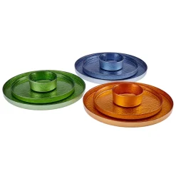 Karaca Frühstücksset Für 6 Personen-Glacier für 6 Personen Frühstücksset und Servierschalen, 18 Teilig, Glas Multıfarben