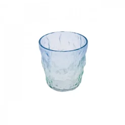 Karaca Wasserglas-Gletscherwasser Glas, Blau Grün, 287 ml Blau01