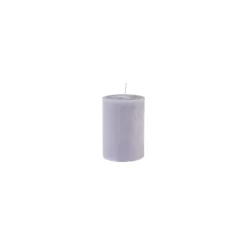 Karaca Kerzen-Graue Zylinderkerze 6,5 x 10 cm Grau02
