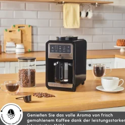 Karaca Filter Kaffeemaschine|Kaffeemaschinen-Grindbrew Pro Filterkaffeemaschine