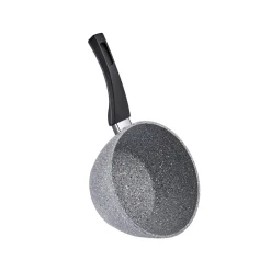 Karaca Milchkännchen-Gris Biogranit Induktions Milchtopf-Set, 2 Teilig Grau02