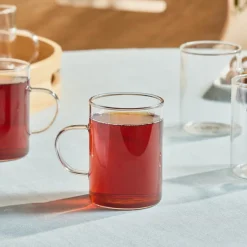 Karaca Teegläser Sets-Guido 6-teiliges Set Glasteetassen, 200 ml Klar