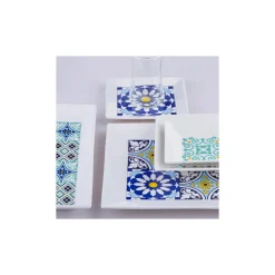 Karaca Frühstücksset Für 6 Personen-Gwen Blue 24-teiliges Frühstückssets und Servierschalen für 6 Personen Blau01
