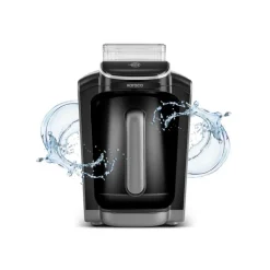 Karaca Türkischer Kaffeekocher|Kaffeemaschinen-Hatır Aqua Wassertank Automatische Türkische Kaffeemaschine Galaxy Grey