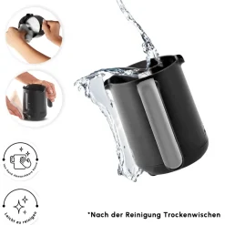 Karaca Türkischer Kaffeekocher|Kaffeemaschinen-Hatır Aqua Wassertank Automatische Türkische Kaffeemaschine Galaxy Grey