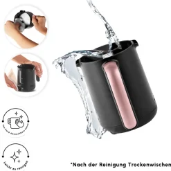 Karaca Türkischer Kaffeekocher|Kaffeemaschinen-Hatır Aqua Wassertank Automatische Türkische Kaffeemaschine Rose Gold