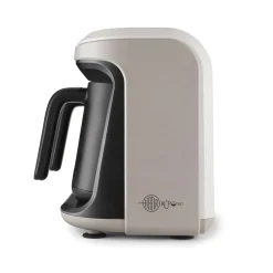 Karaca Türkischer Kaffeekocher|Kaffeemaschinen-Hatır Hüps Duet Türkische Kaffeemaschine Beige, 1400W Iconıc Beıge