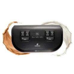 Karaca Türkischer Kaffeekocher|Kaffeemaschinen-Hatır Hups Duet Türkische Kaffeemaschine ,1400W Rosegold