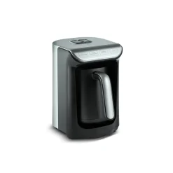 Karaca Türkischer Kaffeekocher|Kaffeemaschinen-Hatır Kaffeemaschine mit Röstfunktion Space Gray Space Grau