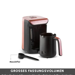 Karaca Türkischer Kaffeekocher|Kaffeemaschinen-Hatır Koz Milky Türkische Kaffeemaschine Rose Rose Gold
