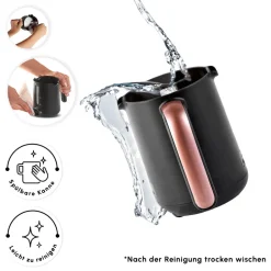 Karaca Türkischer Kaffeekocher|Kaffeemaschinen-Hatır Koz Milky Türkische Kaffeemaschine Rose Rose Gold