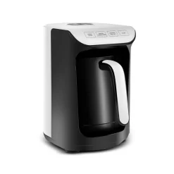 Karaca Türkischer Kaffeekocher|Kaffeemaschinen-Hatır Koz Milky Türkische Kaffeemaschine Weiß Whıte