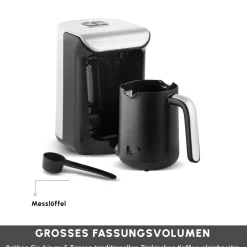 Karaca Türkischer Kaffeekocher|Kaffeemaschinen-Hatır Koz Milky Türkische Kaffeemaschine Weiß Whıte