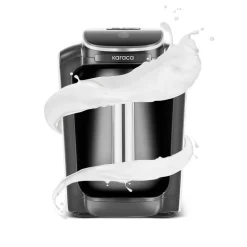 Karaca Türkischer Kaffeekocher|Kaffeemaschinen-Hatır Neo Türkische Kaffeemaschine mit Milch – Porcelain White