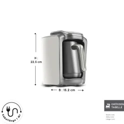 Karaca Türkischer Kaffeekocher|Kaffeemaschinen-Hatır Neo Türkische Kaffeemaschine – Starlight