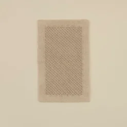 Karaca Badematten-Helen Badvorleger, 50 × 80 cm, Stone