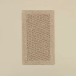 Karaca Badematten-Helen Badvorleger, 60 × 100 cm, Stone
