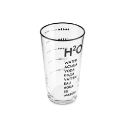 Karaca Wasserglas-H2O Schwarzes Erfrischungsgetränkglas, 570 Ml