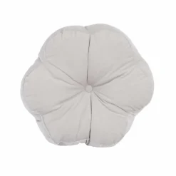 Karaca Kopfkissen & Bettdecken-Home Adelina Kissen Grau 40 cm Grau02