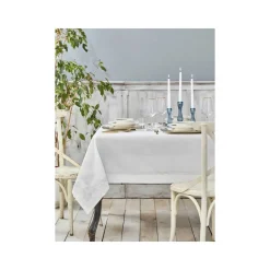 Karaca Tischdecken-Home Ades White Französische Spitzentischdecke 160cm x 240cm Weıß01