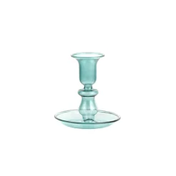 Karaca Kerzenständer-Home Alyce Glas-Teelichthalter Grün 10x10 cm