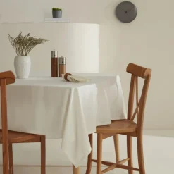 Karaca Tischdecken-Home Belle Saum Tischdecke Ecru Ekru