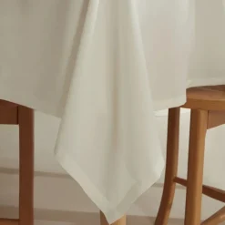 Karaca Tischdecken-Home Belle Saum Tischdecke Ecru Ekru